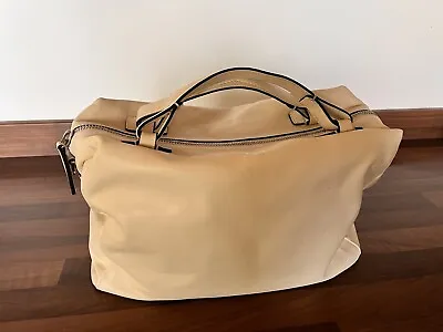 Lancel Designer Soft Cream Leather Handbag. Perfect Size  • £80
