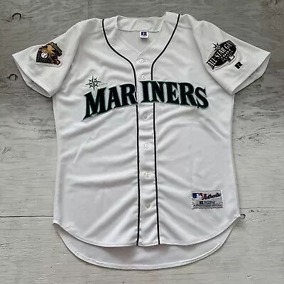 Vintage 2001 MLB Russell Athletic Seattle Mariners All Star Game Jersey Sz 44 • $215