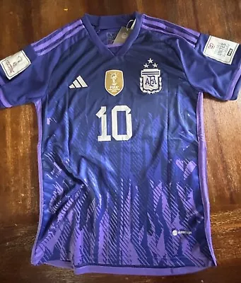  Argentina Messi Away Jersey Shirt Men's Small • $25.99