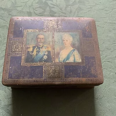 Vintage Mcvities & Price Silver Jubilee Biscuit Tin • £10