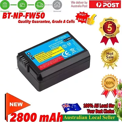 $16.69 • Buy 2800mAh NP-FW50 Battery For Sony A7 II A7R A7S ILCE-6000 ILCE-7 ILCE-5100 AUPOST