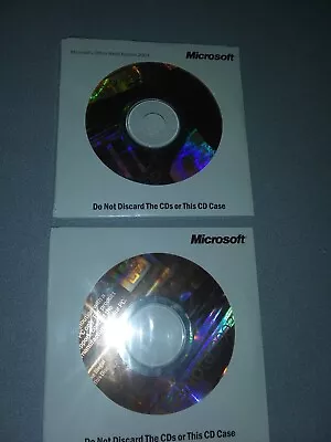  New Sealed Microsoft Office 2003 Basic Edition And Onenote 2003 On CDs With Key • $9.95