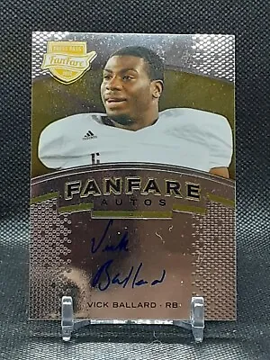 Vick Ballard 2012 Press Pass Fan Fare Auto Rc Colts Bulldogs • $2.50