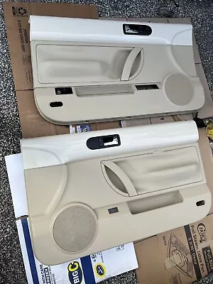 Volkswagen Beetle Convertible Driver Right Left Door Panels HARVEST MOON BEIGE!! • $1100