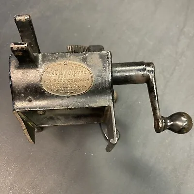 Antique 1896 AB Dick Cast Iron Mechanical Pencil Pointer Sharpener  • $100