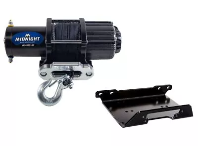 Viper 50 Ft Winch 4500 Lb Black W/ Mount For Can-Am Maverick Max 1000R 2013-18 • $259.98