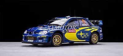 1/18 Subaru Impreza WRC06 #5580 #5 P-Solberg 3th Wales Rally GB 2006 Model Car • $107.95