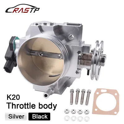 70MM Bolton Throttle Body Silver For Acura Honda DC5 EP3 FG FA K-Series K20 Swap • $98.55