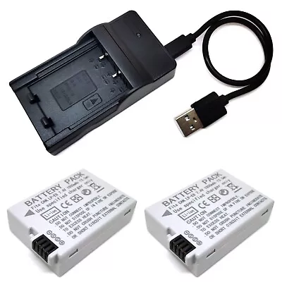 Battery Pack / USB Charger For Canon EOS 550D EOS 600D EOS 650D EOS 700D New • $38.98