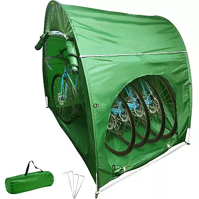 VEVOR Bicycle Storage Tent Bike Storage Cover LargeWaterproof Shed W/Carry Bag • $66.66