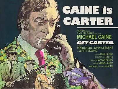 £12.99 • Buy GET CARTER MOVIE POSTER - DIFFERENT SIZES - FRAMED OPTION (gc001)