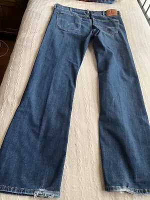 Levi's 527 Pants Men's 38x34 Jeans Blue Denim Bootcut Blue . • $2.50