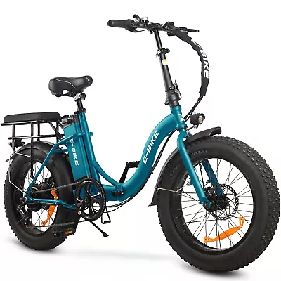 2024 Ebike 20'' 750W Electric Folding Bike Bicycle Fat Tire City Mountain E-bike • $739.99