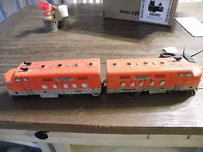 Marx Train Southern Pacific 6000 Diesel Engine & Dummy. O Gauge  • $25