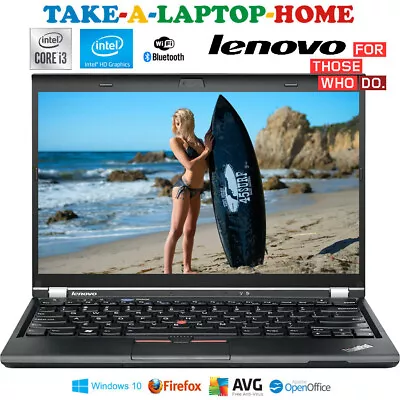 Lenovo ThinkPad Windows10 Laptop Fast 256Gb SSD 8Gb Ram Light Weight HD 12.5  • £164.99