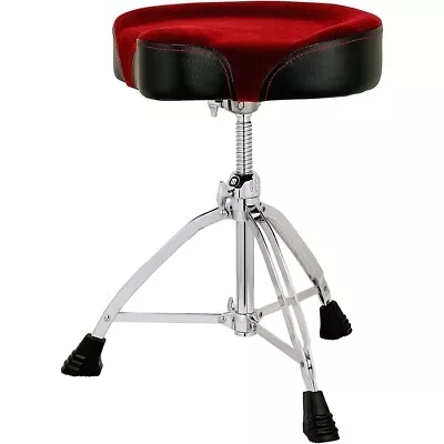 Mapex Saddle Top Double Braced Drum Throne - Red Cloth Top • $199