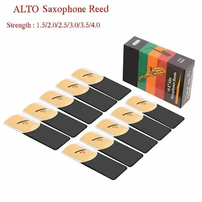 $13.87 • Buy Musical Instrument Strength 1.5-4.0 Sax Reed Eb Alto Reeds C Saxophone-Reeds