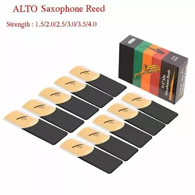 Musical Instrument Strength 1.5-4.0 Sax Reed Eb Alto Reeds C Saxophone-Reeds • $13.87