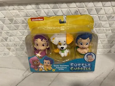 Bubble Guppies Water Squirters Bath Toy Gil Oona Bubble Puppy HTF DISCONTINUED • $35.08