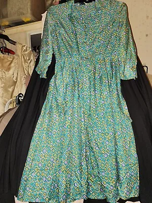 Vintage Silk Dress • $100