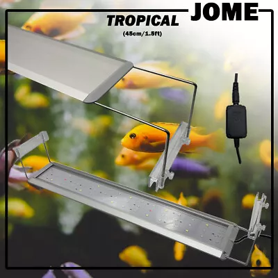  Aquarium LED Light Tropical Full Spectrum Fishtank Aquarium Lighting 1.5ft 45cm • $59.99