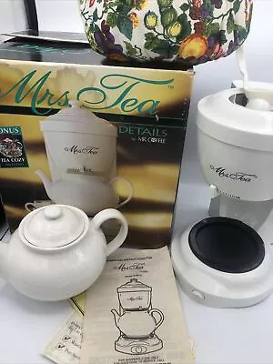 Mrs Tea  Electric Automatic Drip Hot Tea Maker By Mr Coffee ~ 6 Cup Teapot W Box • $59.88