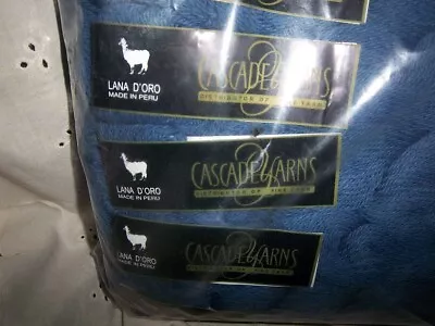 Cascade Lana D’Oro ~ 50% Alpaca / 50% Wool ~ 5 X 1.75 Oz • $24.95