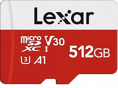 Lexar E-Series 512GB Micro SD Card • $5