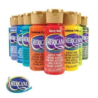 £6.49 • Buy DecoArt (Americana) Acrylic Paints - 2oz (59ml) Pots - All Colours Available