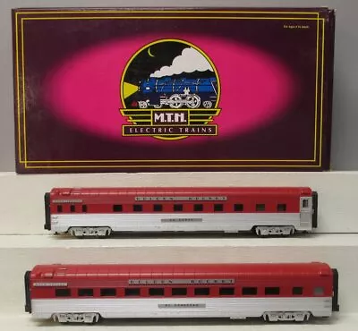 MTH 20-6612 O Gauge Rock Island 70' Streamlined Sleeper/Diner (2 Car Set) LN/Box • $199.99