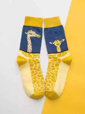 £3.25 • Buy Women's Giraffe Novelty Socks. One Size Stretchy.