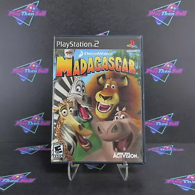 Madagascar PS2 PlayStation 2 - Complete CIB • $19.95