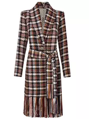 Cabi NWOT Regency Coat MEDIUM Noble Plaid FALL 2020 #3901 - $299 • $92