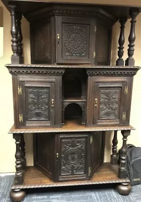 Dated Antique Welsh Oak Three Stage Dresser Tridarn £2400 Paid In 1995 • £1500