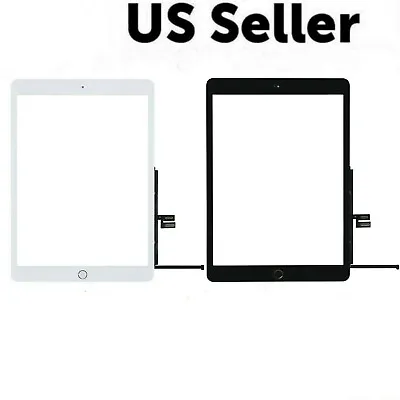 New For IPad 7 Gen 7th 2019 10.2  Touch Screen Digitizer Glass Panel Home Button • $15.99