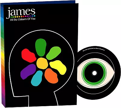 James    All The Colours Of You   Deluxe Edition Cd Bookset Brand New & Sealed • £5.95