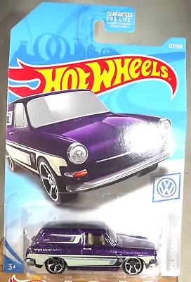 2019 Hot Wheels #137 Volkswagen 4/10 CUSTOM 69 VOLKSWAGEN SQUAREBACK Purple WMC5 • $9.50