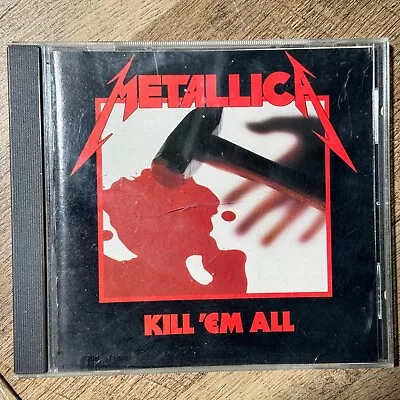 Metallica - Kill Em All CD 1983 Elektra First Print Thrash Metal 075596076623 • $19.99