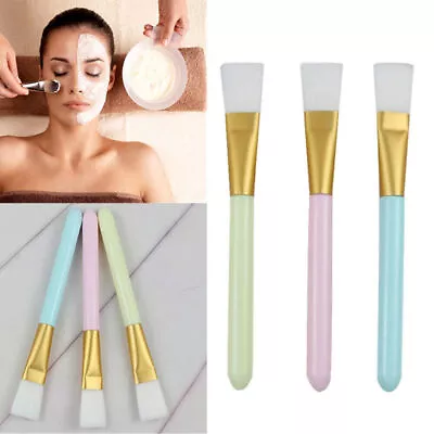 Silicone Face Makeup Mask Brush Facial Mask Mud Mixing Applicator Tools Cosmetic • £2.10