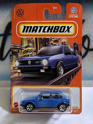 Matchbox 1:64 Volkswagen Golf MK1 (Blue) • $3.19