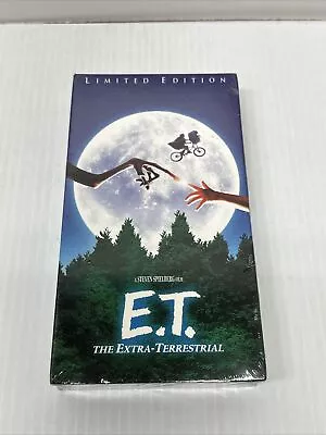 E.T. The Extra-Terrestrial (VHS 2002) Limited Edition - Brand New Sealed • $8.50