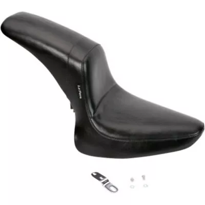 Le Pera Daytona Sport 2 Up Black Pleated Stitch Vinyl Seat Harley 00-05 Softail • $440.68