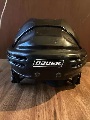 Black Vintage Bauer HH5000L Hockey Helmet • $29.99