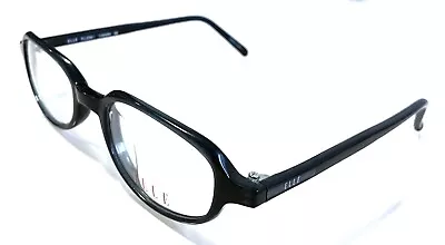 New Black Semi-Transparent ELLE Eyeglasses Rectangular Frames; Discontinued;SALE • $22.22