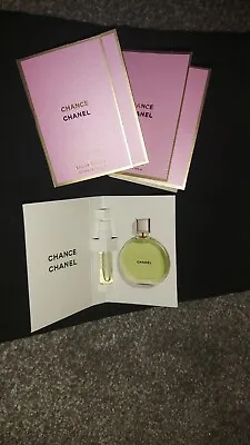 Chanel Chance  Eau  Fraiche 1.5ml X 5  Samples See Pics • £19.99