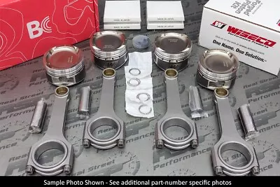 Wiseco Pistons Brian Crower 625+ H Beam Rods Si B16 B16A B16A2 81.25mm 8.84:1 • $1508.99