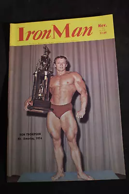 1974 Iron Man Magazine *Ron Thompson - Mr America*Teenage Mr America* • $14.99