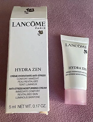 £2.99 • Buy Lancôme Hydra Zen Anti-Stress Moisturising Cream 5ml With Box (LAHZAM)