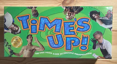 Times Up Game 1999 R&R Games Factory Sealed Mensa Select Winner High IQ Game • $14