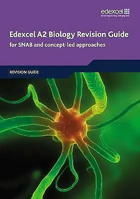 Edexcel A2 Biology Revision Guide By Robin Harbord Ed Lees Gary Skinner... • £3